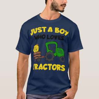 Tractor Costume Toddler Kinder maar een jongen die T-shirt