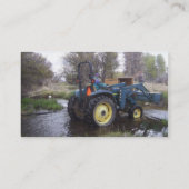 Tractor Creek Clearing Visitekaartje (Achterkant)