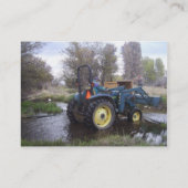 Tractor Creek Clearing Visitekaartje (Achterkant)