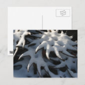 Tractor Cultivator Wheel Christmas Postcard Feestdagenkaart (Voorkant / Achterkant)