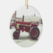 Tractor Downtown Keramisch Ornament (Rechts)