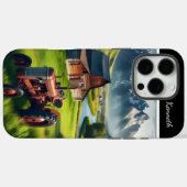 Tractor dromen in de vallei Case-Mate iPhone case (Achterkant (horizontaal))