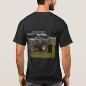 Tractor en hedge Trimmer T-shirt (Achterkant)