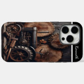 Tractor en Houten Plakken Case-Mate iPhone Case (Achterkant (horizontaal))