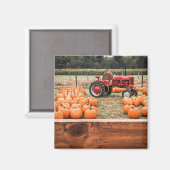 Tractor en pompoenen magneet (Voorkant / Achterkant)