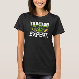 Tractor Expert Boerderij Tractor Landbouw Boer T-shirt
