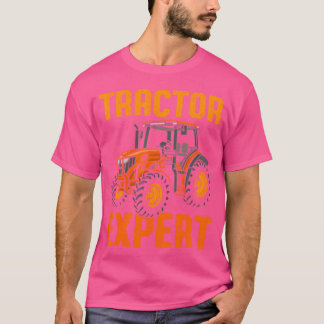 Tractor expert meisje t-shirt