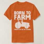Tractor Farm Farmer Farming T-shirt (Design voorkant)