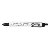  Tractor Farmer Custom Wedding Favoriet Gift Zwarte Inkt Pen (Bodem)