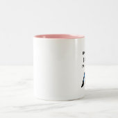 Tractor Farmer Funny Farmer Gifts Tweekleurige Koffiemok (Center)