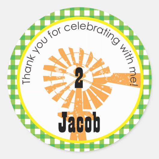 Tractor | Favoriete Sticker (Voorkant)