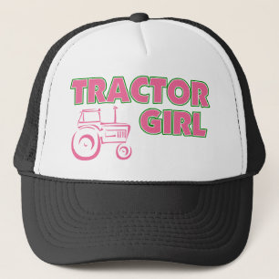 Tractor Girl Trucker Pet