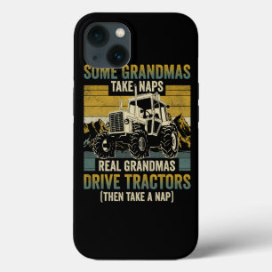 Tractor Grandma Boerderij geeft echte Grandmas Dri Case-Mate iPhone Case