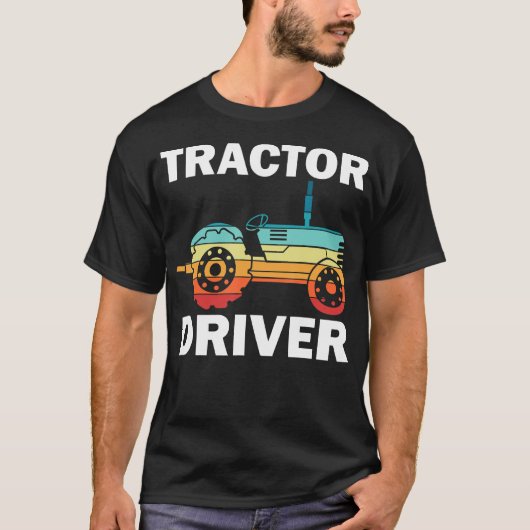 tractor grappige boeren tracktor Landbouw T-shirt (Voorkant)