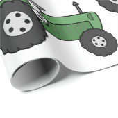 Tractor Green  Cadeaupapier (Rol Hoek)