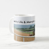 Tractor Harrows Track, Country Life Koffiemok (Voorkant links)