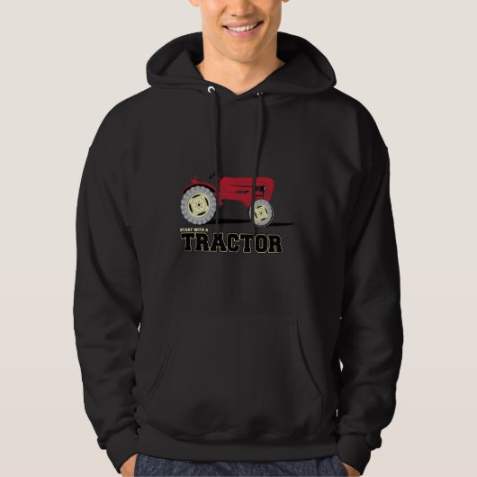 Tractor Hoodies voor mannen (Voorkant)
