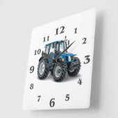 Tractor image for Round Large Wall Clock Vierkante Klok (Hoek)