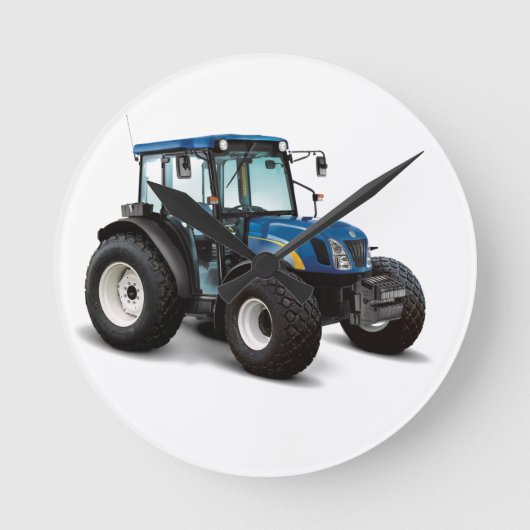 Tractor image for Round (Medium) Wall Clock Ronde Klok (Voorkant)
