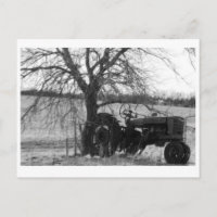 Tractor in ruste