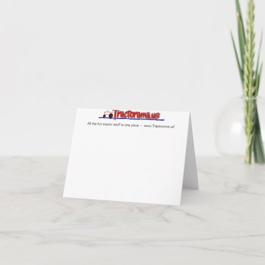 Tractor Invitation: All Models Welcome (Achterkant)