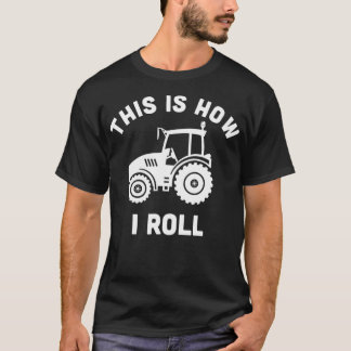Tractor is dit hoe ik het Boerderij van de boer tr T-shirt