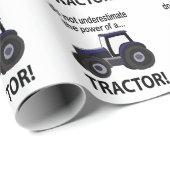 Tractor Kracht Tractor Cadeaupapier (Rol Hoek)
