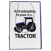 Tractor Kracht Tractor Medium Cadeauzakje (Voorkant)