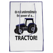 Tractor Kracht Tractor Medium Cadeauzakje (Achterkant)