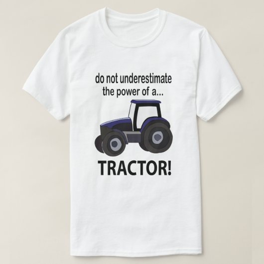 Tractor Kracht Tractor T-shirt (Design voorkant)