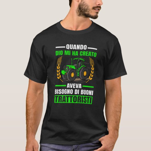 Tractor landbouwcoupons t-shirt (Voorkant)
