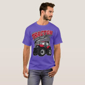 Tractor landbouwer boerderij _21 t-shirt (Voorkant volledig)