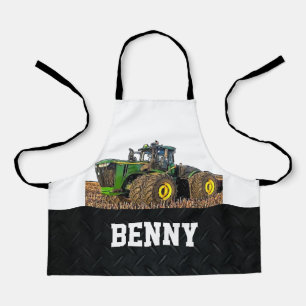 Tractor landbouwmachines Grondbewerking Boer Kinde Schort