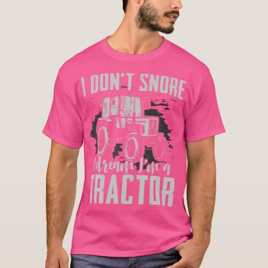 Tractor Lover Tractor Fan Farming Farmer Funny Tra T-shirt (Voorkant)