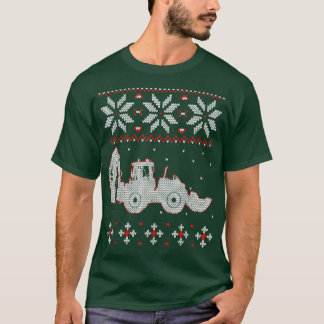 Tractor Lover Ugly Christmas Sweater, Farmer Farmi T-shirt