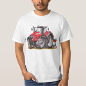 Tractor Massey T-shirt (Voorkant)