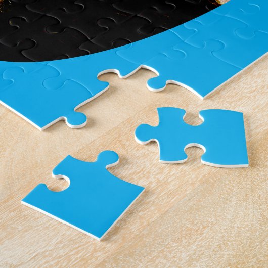 Tractor met hooi, puzzel legpuzzel (Zijkant)