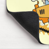 Tractor Mijn T-shirts en Giften van Wielen Muismat (Hoek)