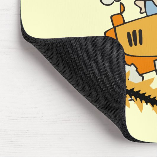 Tractor Mijn T-shirts en Giften van Wielen Muismat (Hoek)