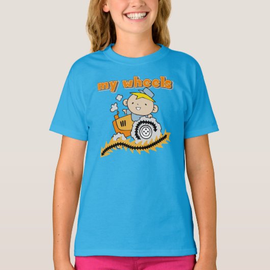 Tractor Mijn Wielen T-shirt (Voorkant)