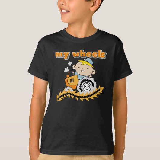 Tractor Mijn Wielen T-shirt (Voorkant)