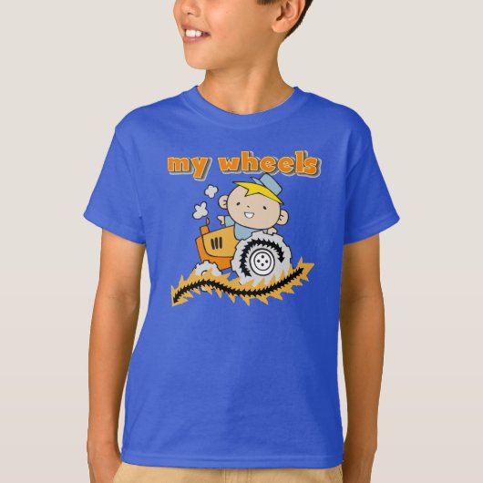 Tractor Mijn Wielen T-shirt (Voorkant)