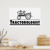Tractor Ologist Poster (Keuken)