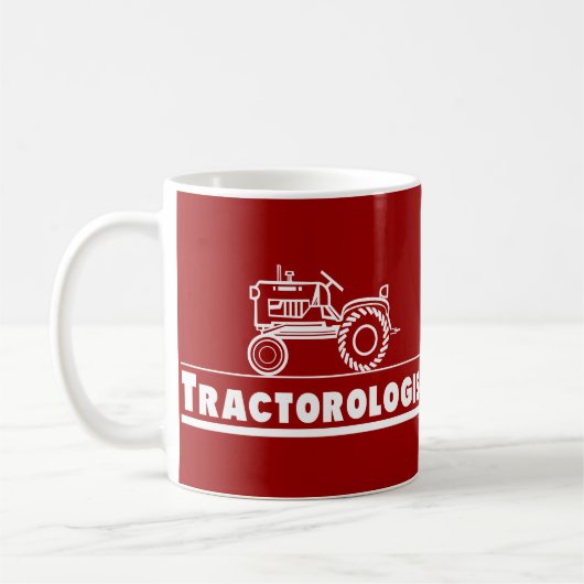 Tractor Ologist RED Koffiemok (Links)