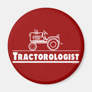 Tractor Ologist RED Magneet