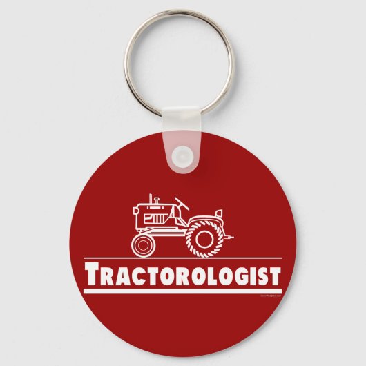 Tractor Ologist RED Sleutelhanger (Voorkant)
