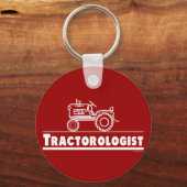 Tractor Ologist RED Sleutelhanger (Voorkant)