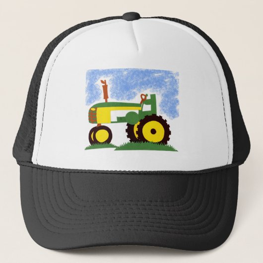 Tractor onder Blue Sky Trucker Pet (Voorkant)