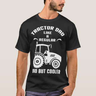Tractor pa is een gewone vader, maar koeler t-shirt