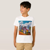 Tractor Painting - Gift for Tractor Enthusiasts T-shirt (Voorkant volledig)